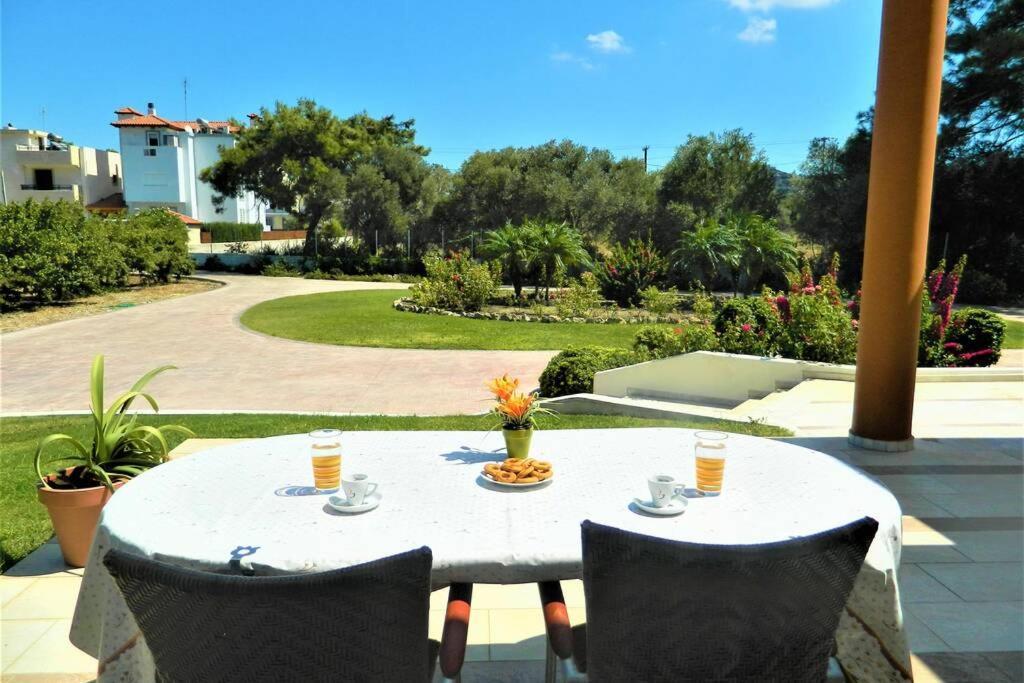 Fiore Di Rodi - Private Pool, Jacuzzi And Barbecue Ialisos Exterior foto