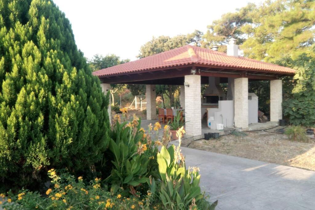 Fiore Di Rodi - Private Pool, Jacuzzi And Barbecue Ialisos Exterior foto