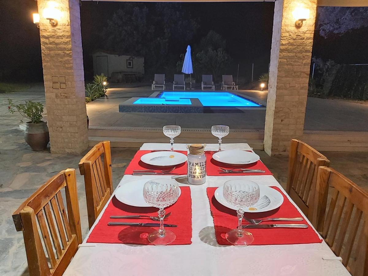 Fiore Di Rodi - Private Pool, Jacuzzi And Barbecue Ialisos Exterior foto