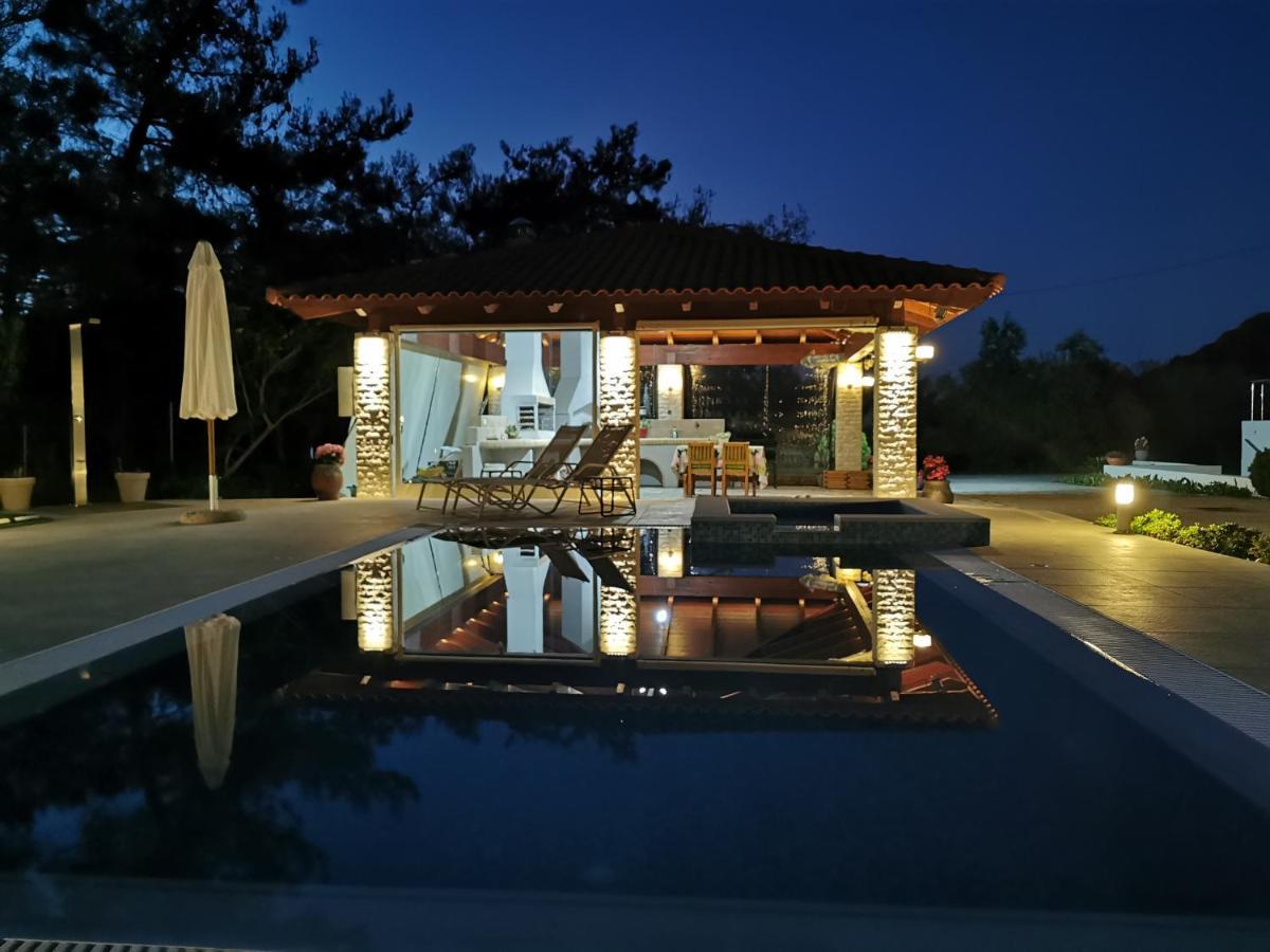 Fiore Di Rodi - Private Pool, Jacuzzi And Barbecue Ialisos Exterior foto